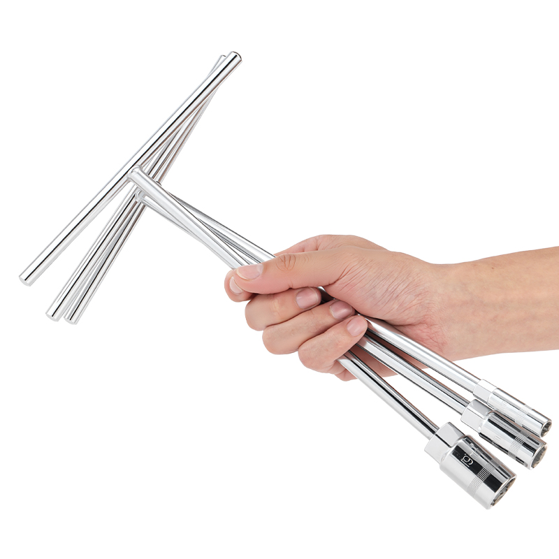 T-shaped Hand Tool Hex Socket Wrench 8mm 9mm 10mm 12mm 13mm 14mm 16mm 17mm 19mm Metric T-handle Wrench Extended T-Socket Wrench