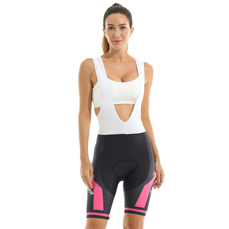 X-TIGER Women Cycling Bib Shorts Outdoor Wear Bike 7 Hours Ride Padded Riding Bib Tights Bicycle Clothing Summer Outfit Clothes