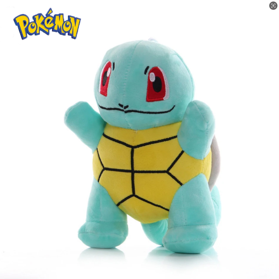 IN STOCK HOT@@ Pokemon Squirtle Plush Dolls Soft Anime Stuffed Toys for Collection Christamas Peluche Birthday cute kawaii