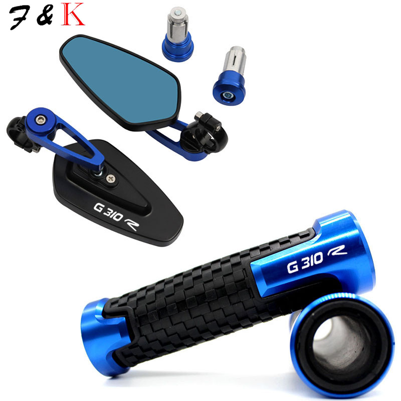 For BMW G310R G 310 R G 310R 2017 2018 2019 Motorcycle Aluminum Rear View Handle Bar End Side Rearview