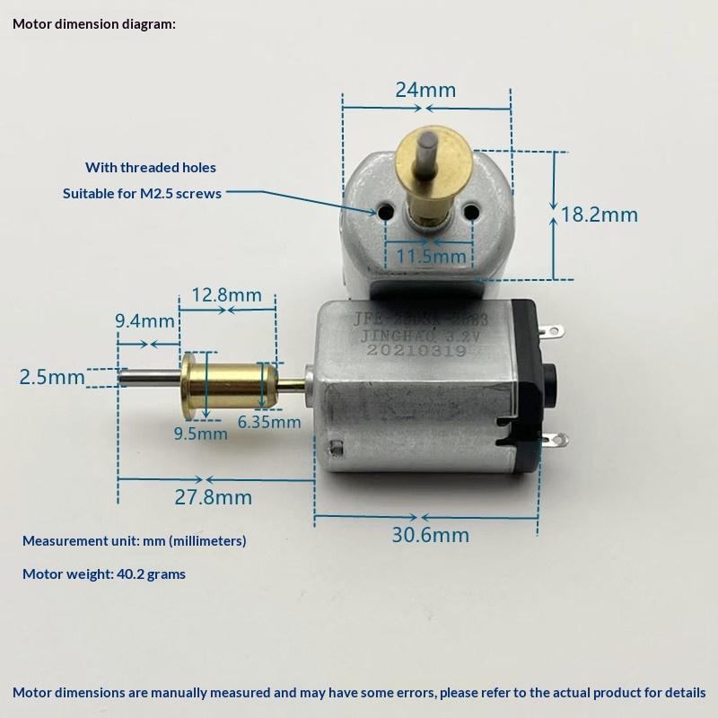 New Sale 1Pcs DC3.2V-3.7V High Torque Hair Clipper Hair Clipper Carving Hair Clipper Motor FF280SA-2583 DC Motor