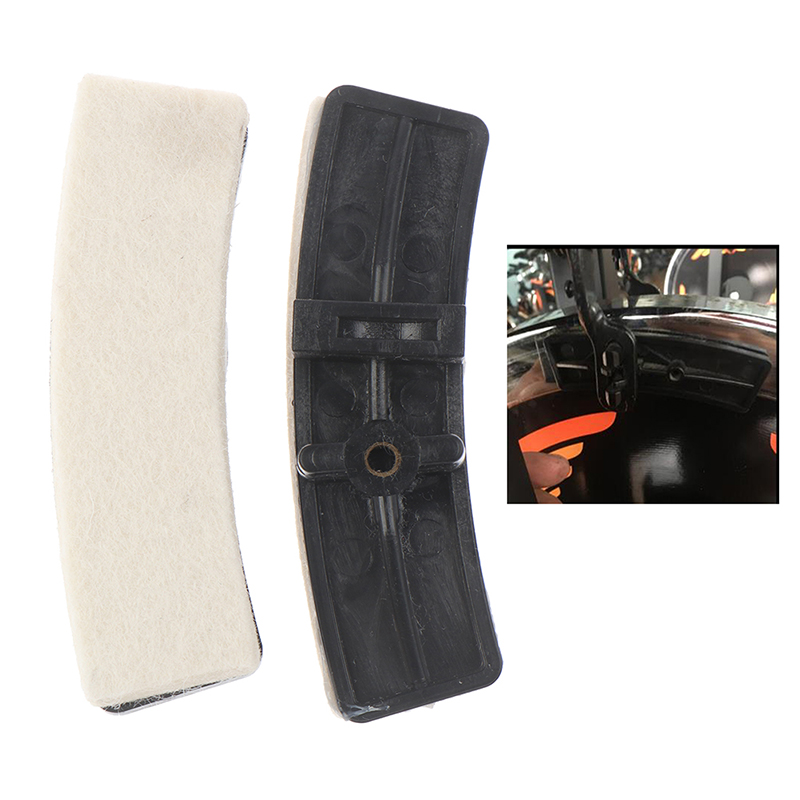New Sale 1pair Hairy pad Spinning Exercise Bike Brake Pads Replacement Parts for Fitness