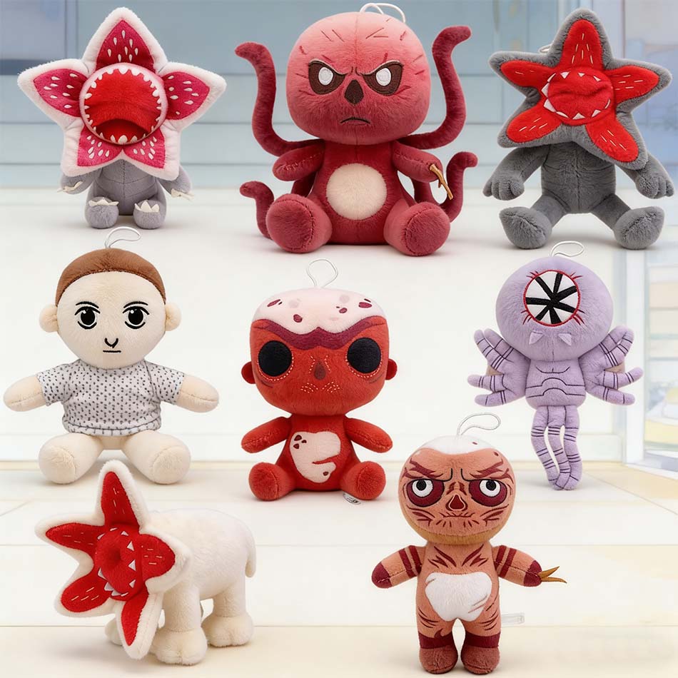 Cartoon Game Characters Plush Toys Cute Demogorgon Stuffed Dolls Kids Baby For Children Boys Halloween Girls