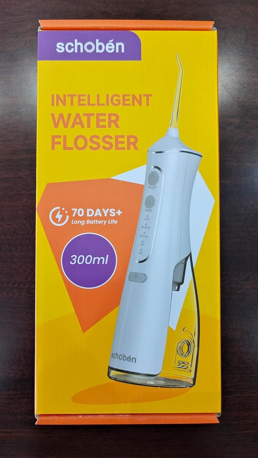 Water Dental Flosser Pick for Teeth:Prime Picks Premium Dental Flosser | 3 Speed Level (Soft , Normal Pulse) | 220ML Portable Oral Irrigator By PG Store