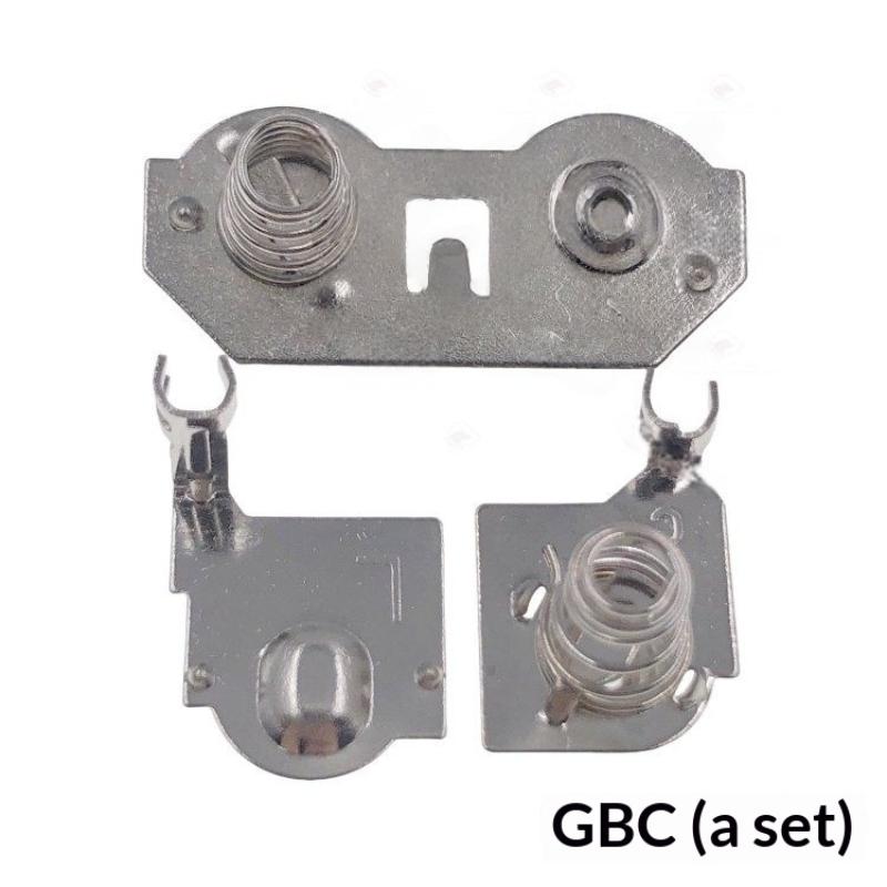 *New Sale 2026 Mainboard and Shell for Gameboy,1/5 Package GB GBA GBC GBP Advance Color Battery Terminal Contacts