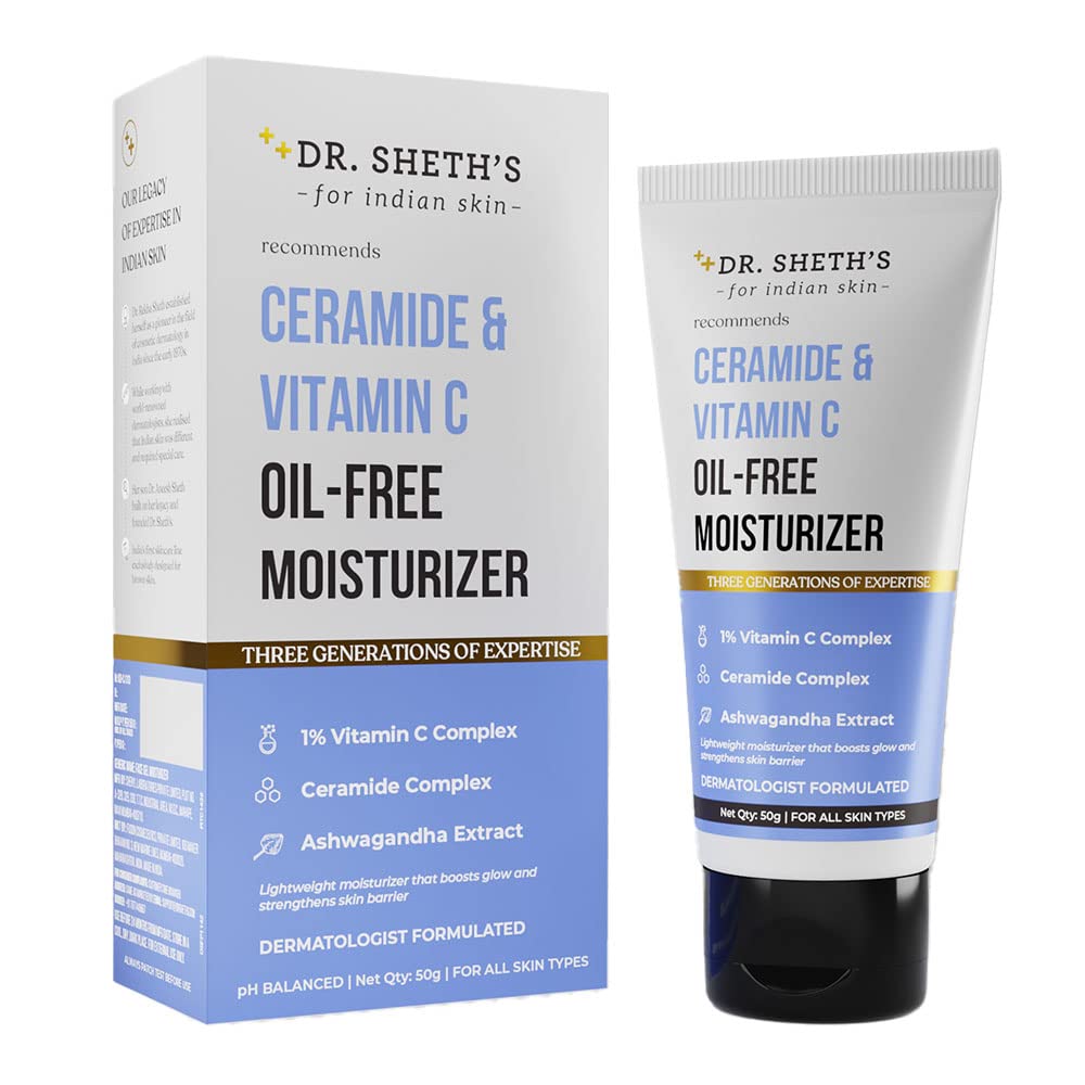 Dr. Sheths Ceramide & Vitamin C Oil-Free Moisturizer - 50g
