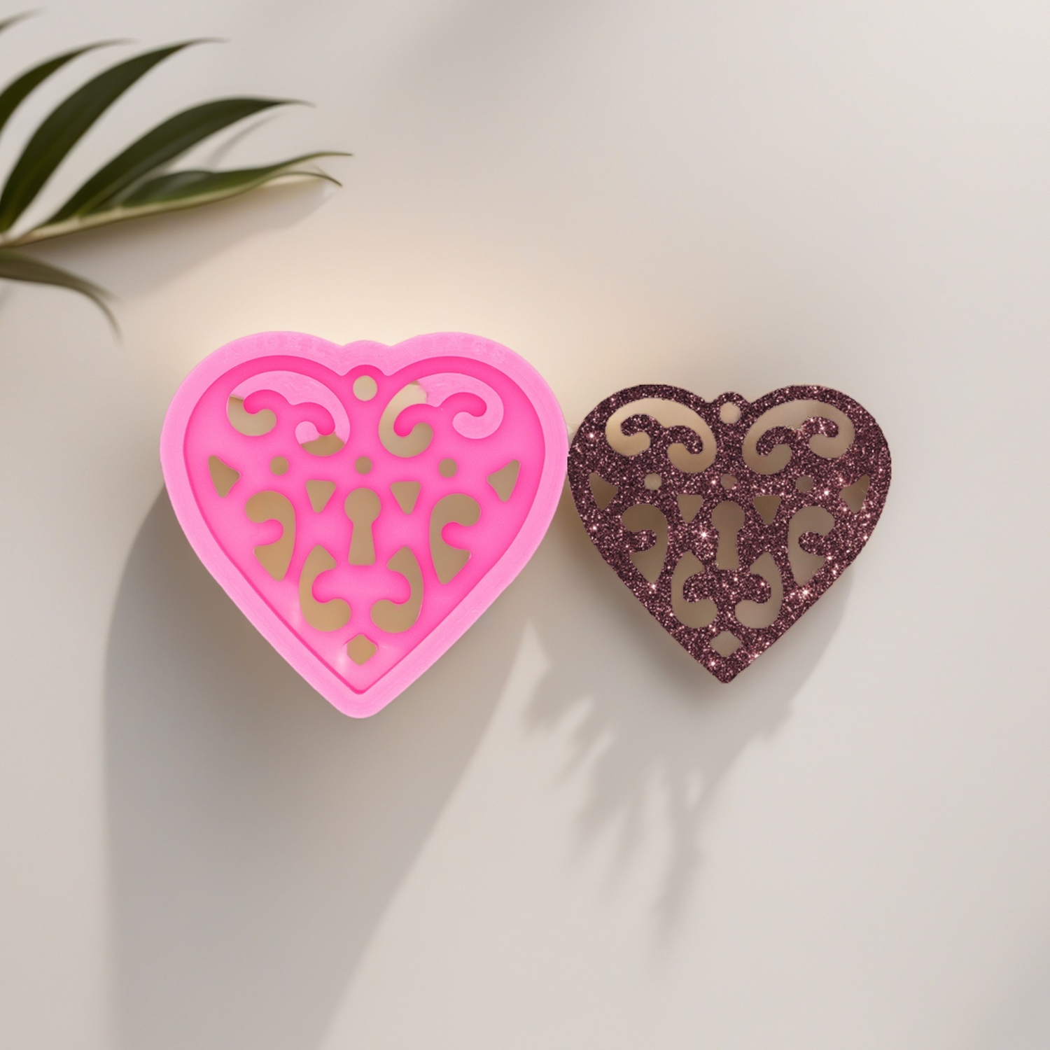 Silicone Palm tree Molds Fondant Craft Chocolate Sugarcraft Baking Cactus Mold Used In Resin Casting Earring Jewellery Pendant