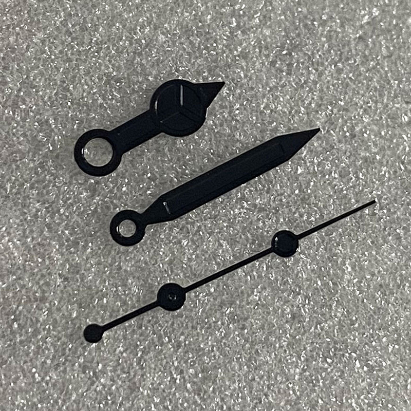 NH35 Watch Hands 7.75*12*12.5mm NO Luminou Oiliness Needle for NH35A NH36 4R 7S Movement Diving Red Green Black Blue Pointers