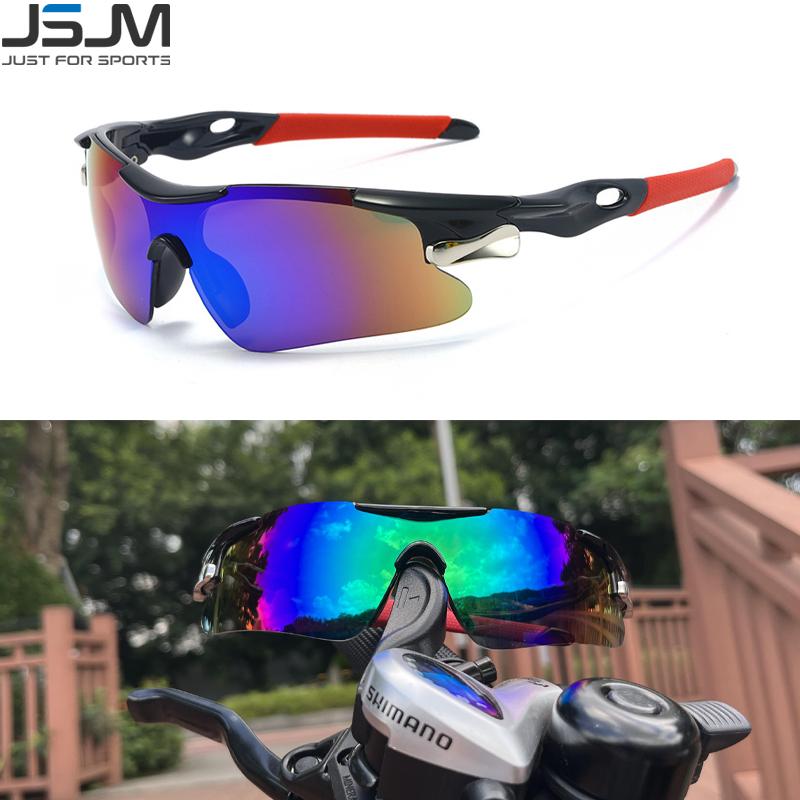 JSJM Outdoor man Cycling Sunglasses Road Bicycle Mountain Riding Protection Sports Glasses Goggles Eyewear MTB Bike Sun Glasses Bles Online DZ-23A-26