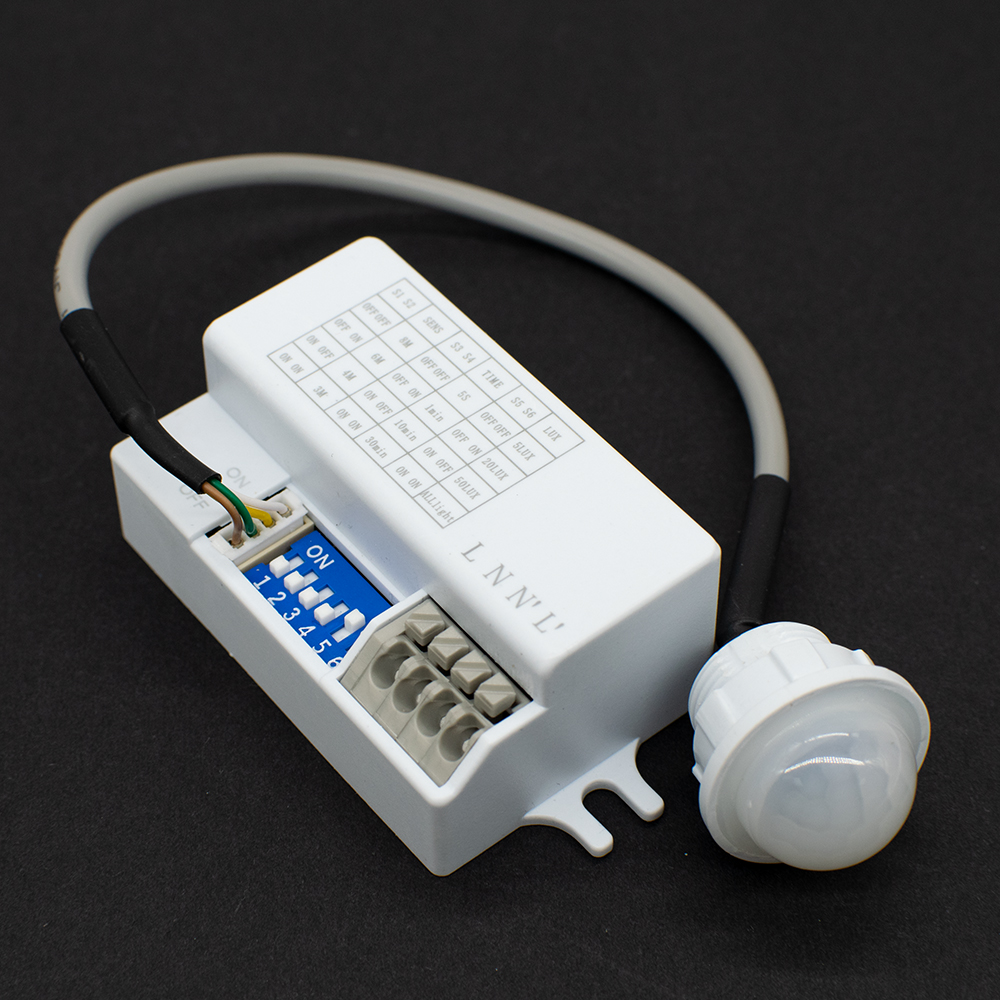 AC/90-265V PIR Infrared Body Motion Sensor Switch Auto LED Lamp Control Delay Timer Switch for Smart Home Lighting Adjustable lightify