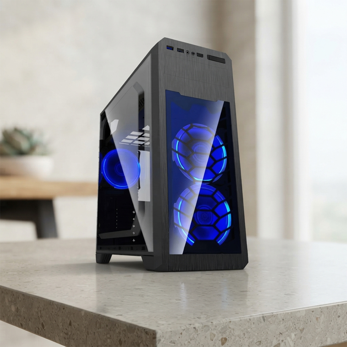 Gaming Lite Desktop CPU Ryzen 5 5600G 16GB RAM 512GB SSD(cpu Only)