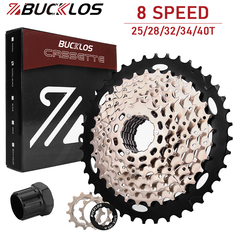 Sunshine 8 Speed Freewheel Cassette 11-25T 28T 32T 40T 42T Compatible HG Freehub for MTB Mountain Bicycle 8V Bike Parts