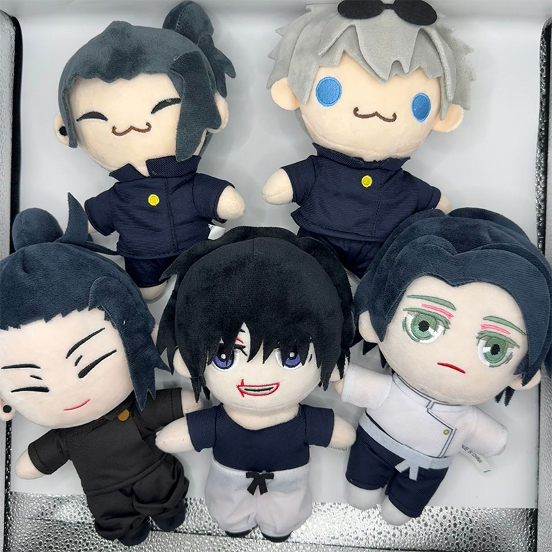 New Gojo And Geto Plush Toys Hot Anime Figure Plushies Toys Stuffed Animals Doll Pillow Home Decor Kids Birthday Boys Toy