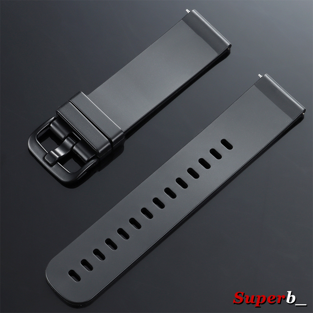 22mm 20mm Universal Watch Straps Quick Release PVC Plastic Watch Band for for for for Smartwatch