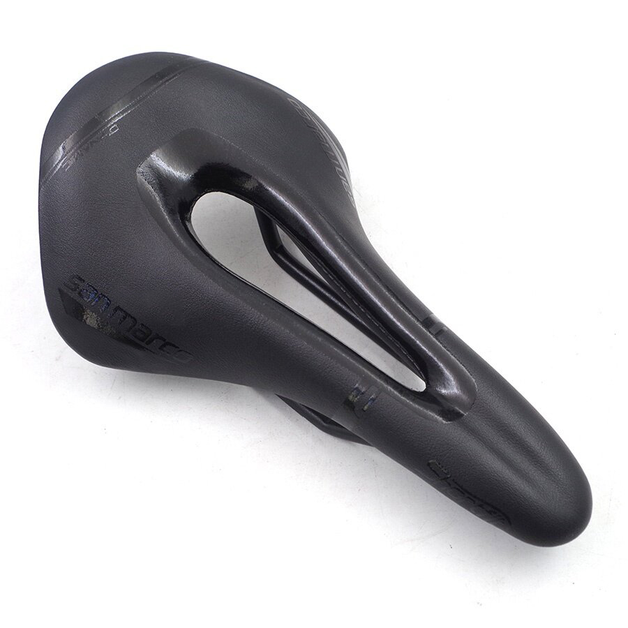 Ultralight San Marco Saddle Aspide Carbon Road Bicycle Saddles Hollow Comfort Bike Seat 115g 131mm White Sanmarco Bike Parts