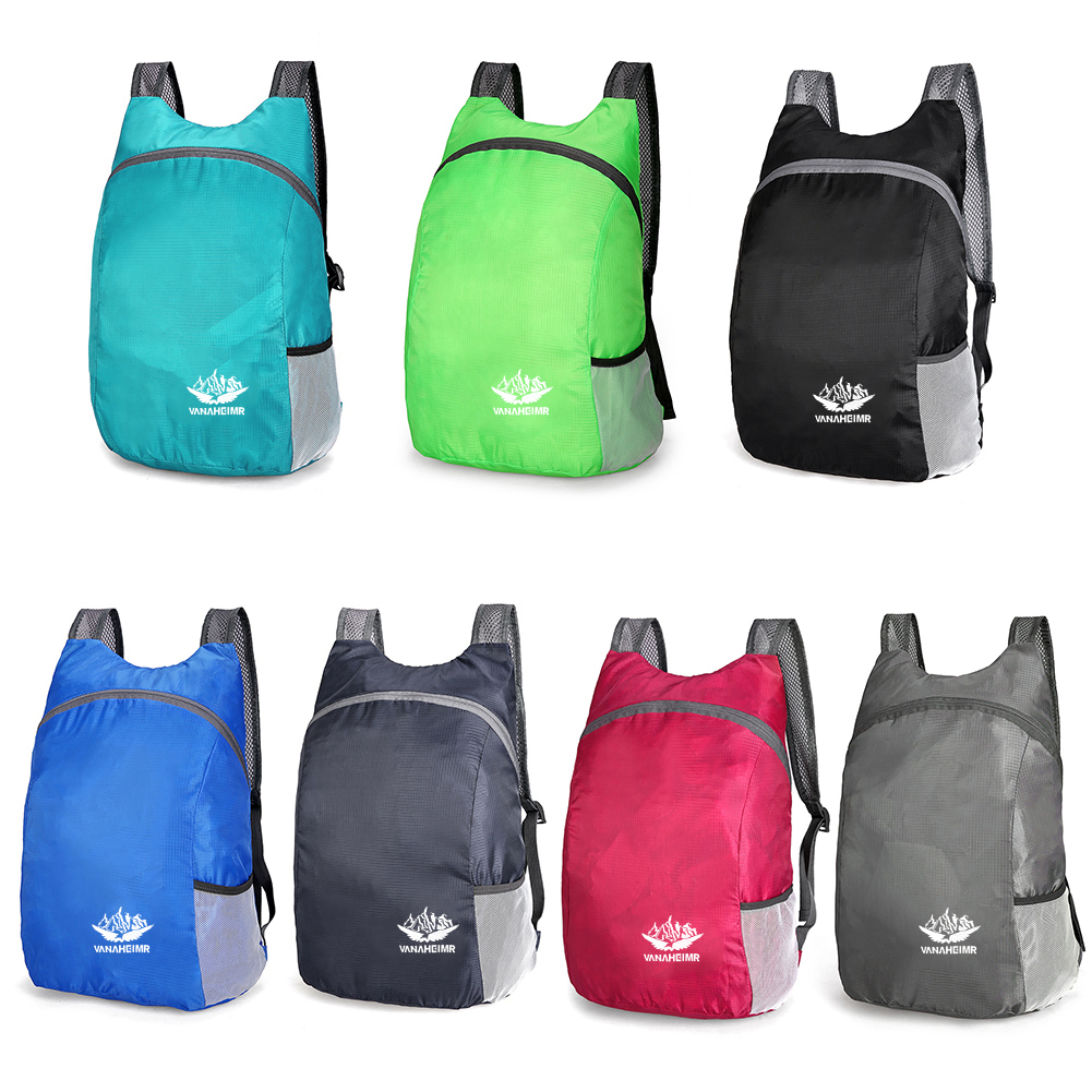 Nylon Sports Daypacks Breathable Foldable Ultralight Backpacks Waterproof Lightweight for Men Women for Climbing Trekking