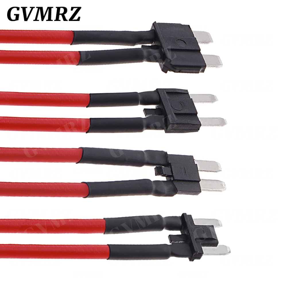 1PCS Car Dual line Simple Fuse Power Socket Standard Mini Micro 2 12V Fuse Box Socket Non Destructive Modification Line