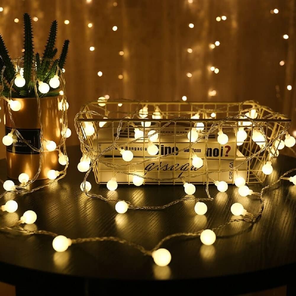 10M Festoon Lights Tree Multi Coulor 5V Fairy Lights Balls Usb Camping Lights String Garland Led Lights Decorations