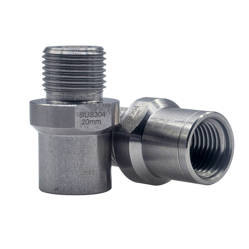 1 Pair Bicycle Pedal Adapter For 1/2 Inch Pedals And 9/16 Inch Cranks Stainless Steel Footrest Pedal Cycling Accessories