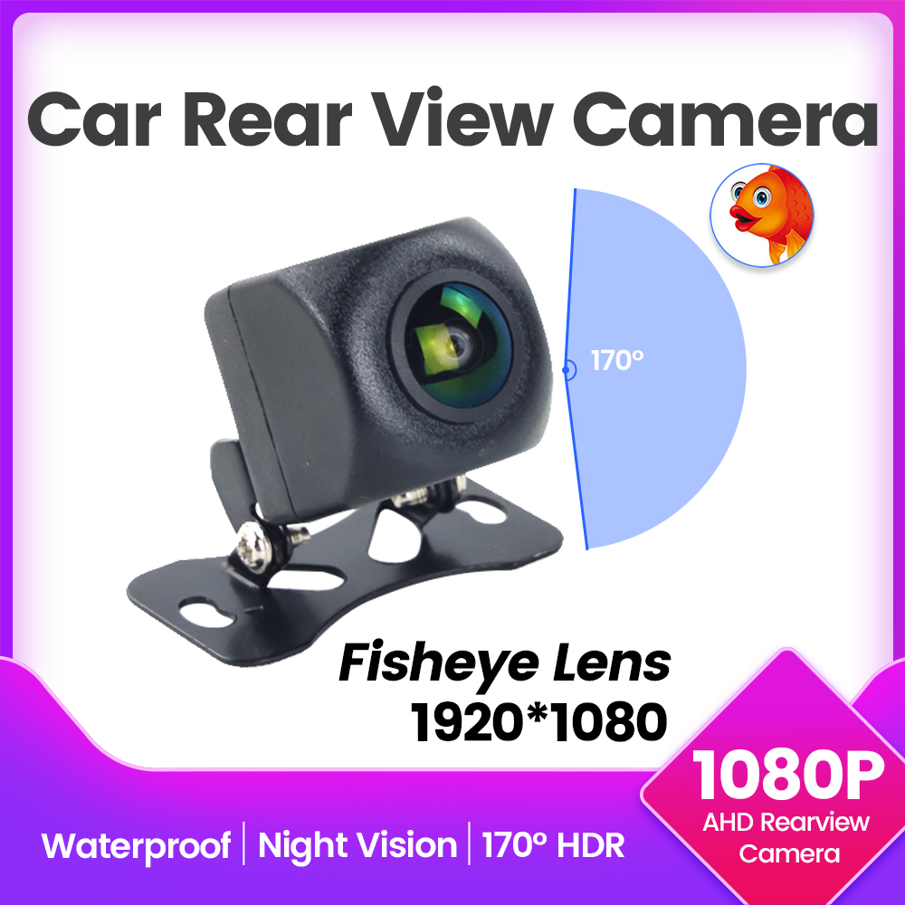 AHD 1920*1080P Car Rear View Camera - Full HD Night Vision, 170° Fisheye Lens, Vehicle Reversing Camera