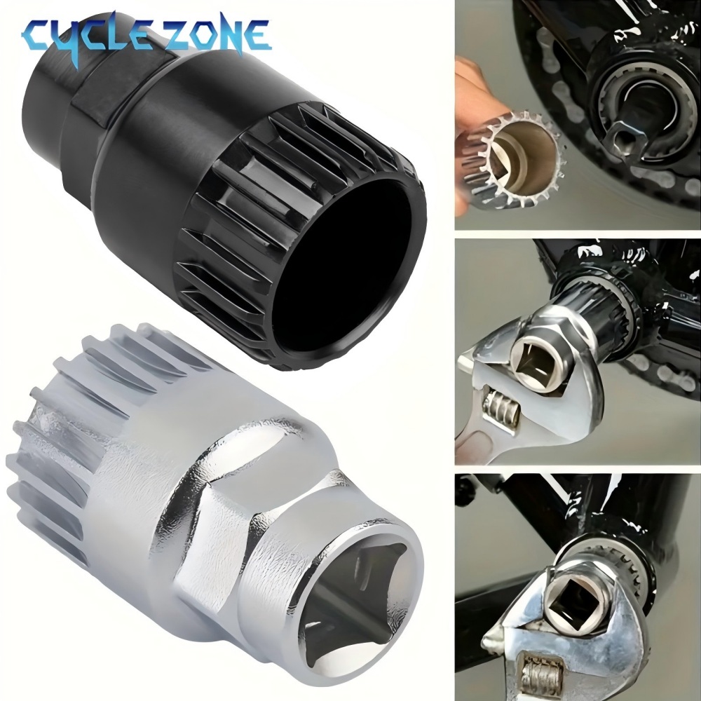 Bicycle Bottom Bracket Remover BB Puller 20 Teeth Wrench Box Sockets MTB Bike Spanner Repair Service Tools Cycling Flywheel Tool