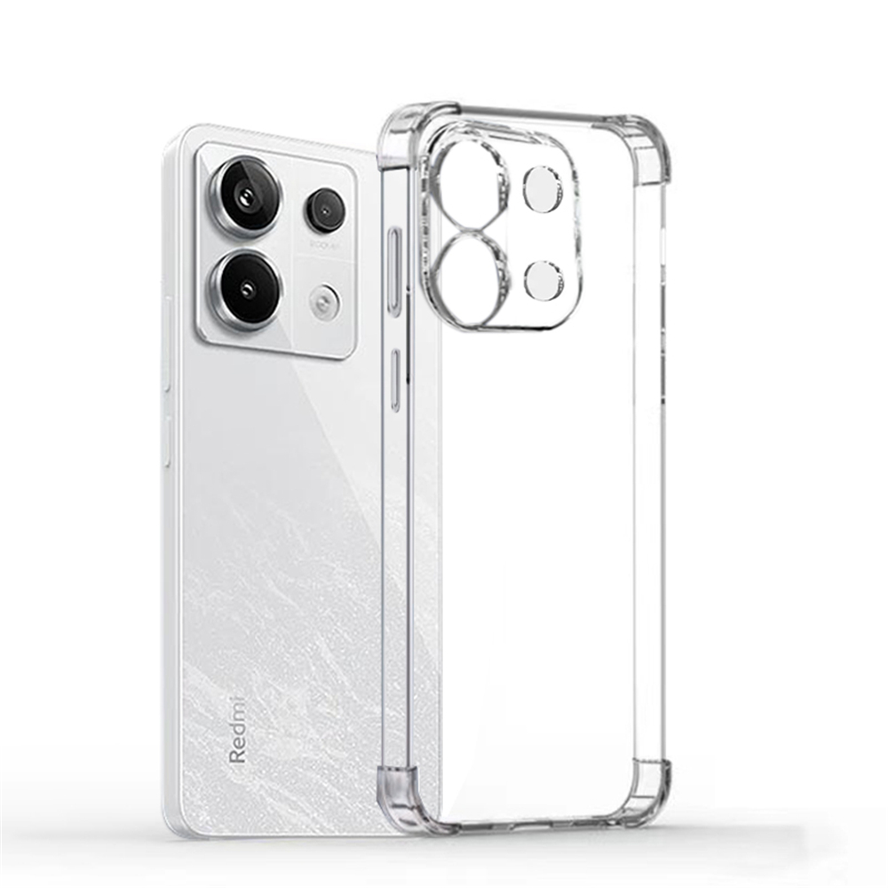Silicone Clear Shockproof Phone Case For Xiaomi Redmi 13C 5G Case Xiaomi Redmi Note 13 Pro Plus 4G 5G Back Cover