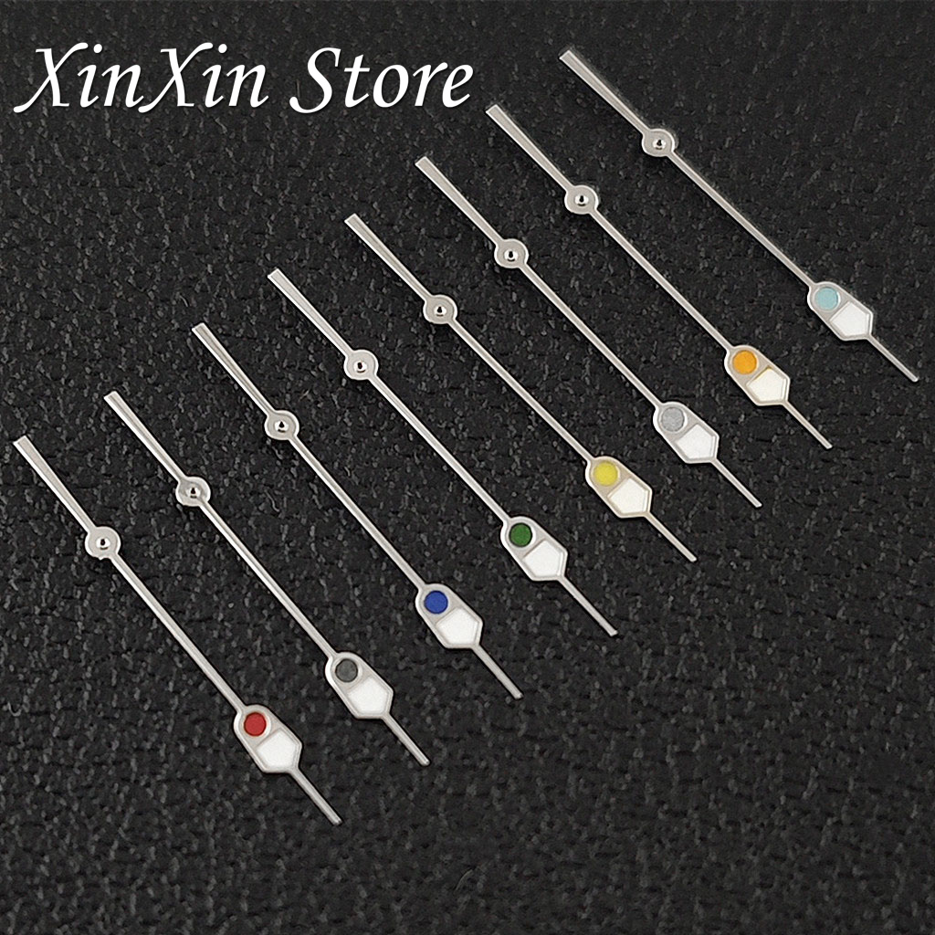 13mm 62MAS C3 Green Luminous Pointer Modified Hand Watch Accessories Fit NH34 NH35 NH36 4R 7S Movemen