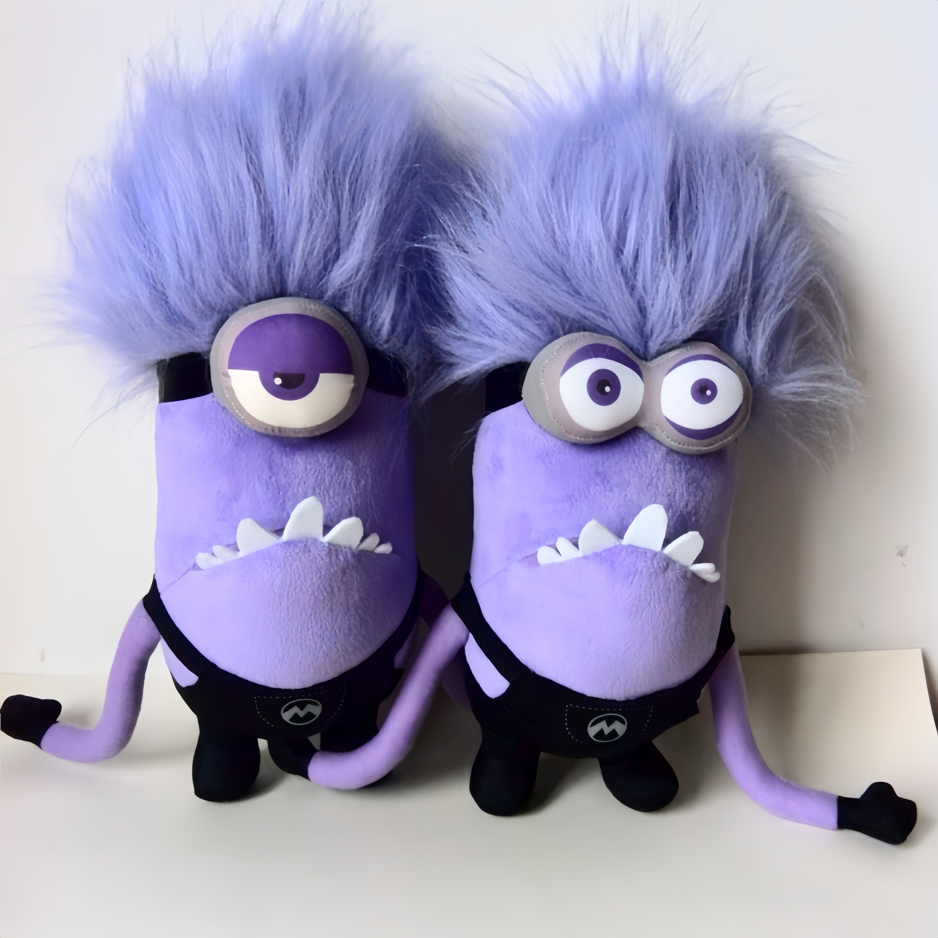 Cute Despicable Me Movie Peripheral Little Yellow Man Plush Doll Fun Cute Anime Purple Minions Stuffed Toys Xmas for Kids