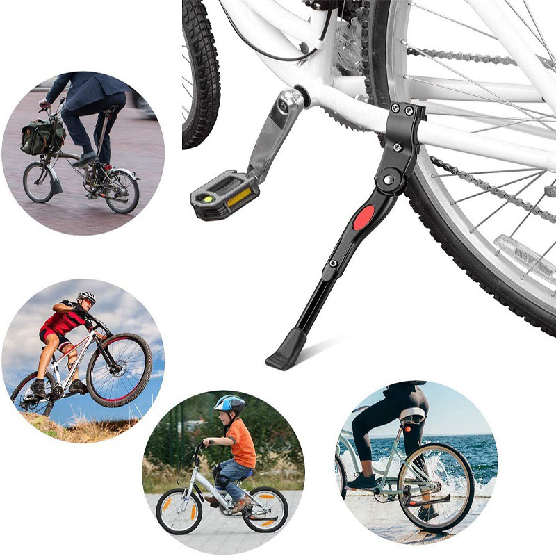 Adjustable Bike Kickstand Parking Rack Bicycle Side Support Kickstand for Mountain Bike road bike