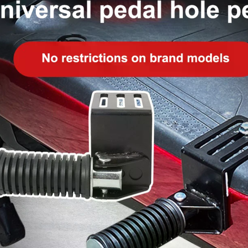 Universal Motorbike Foldable Passenger Foot Rests, 1 Pair, Anti-Slip Design; Quality Original Aluminum Alloy Floorboard Parts