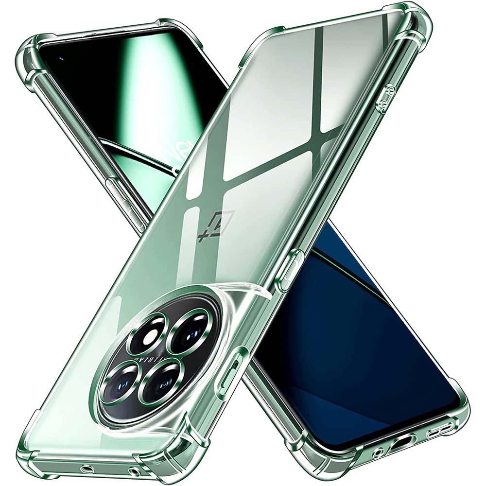1.5MM Thick Air-Bag Clear Case For 10T 10R 1+ 11 11R One Plus 6 6T 7 7T 8 8T 9 10 Pro 9R 9RT Shockproof Silicone Cover