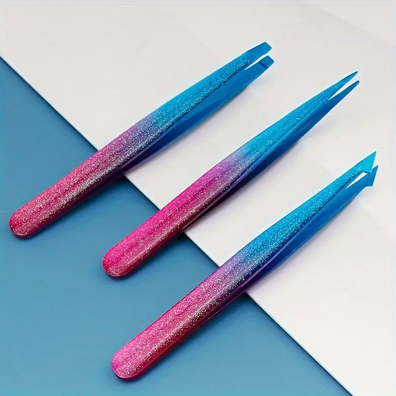 1Pcs Eyebrows Tweezers Trimmer Professional Beard Eyelash Brow Hair Removal For Face Makeup Tool Man Or Women dr. eyemo