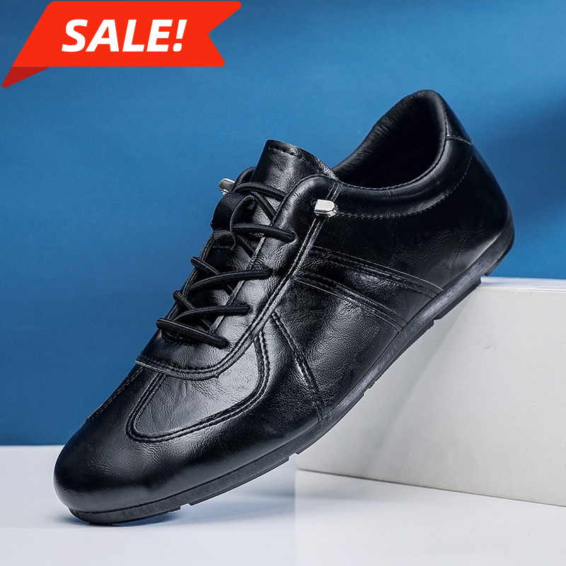 Hot selling Spring Autumn men's casual single shoes low cut sneakers for lazy people lightweight driving shoes