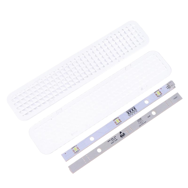 2 Pairs DC12V 2W HCDM415LC BCD-630WT Freezer Refrigerator LED Strip Light Bar For E349766 MDDZ-162A 1629348