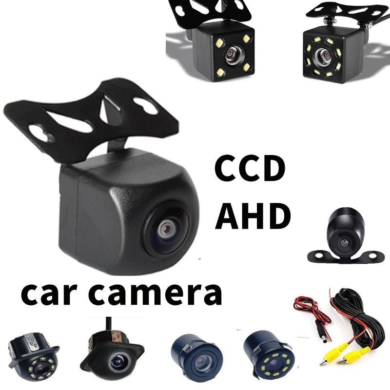 AHD/CVBS rearview waterproof universal reversing camera for car-mounted high-definition night market