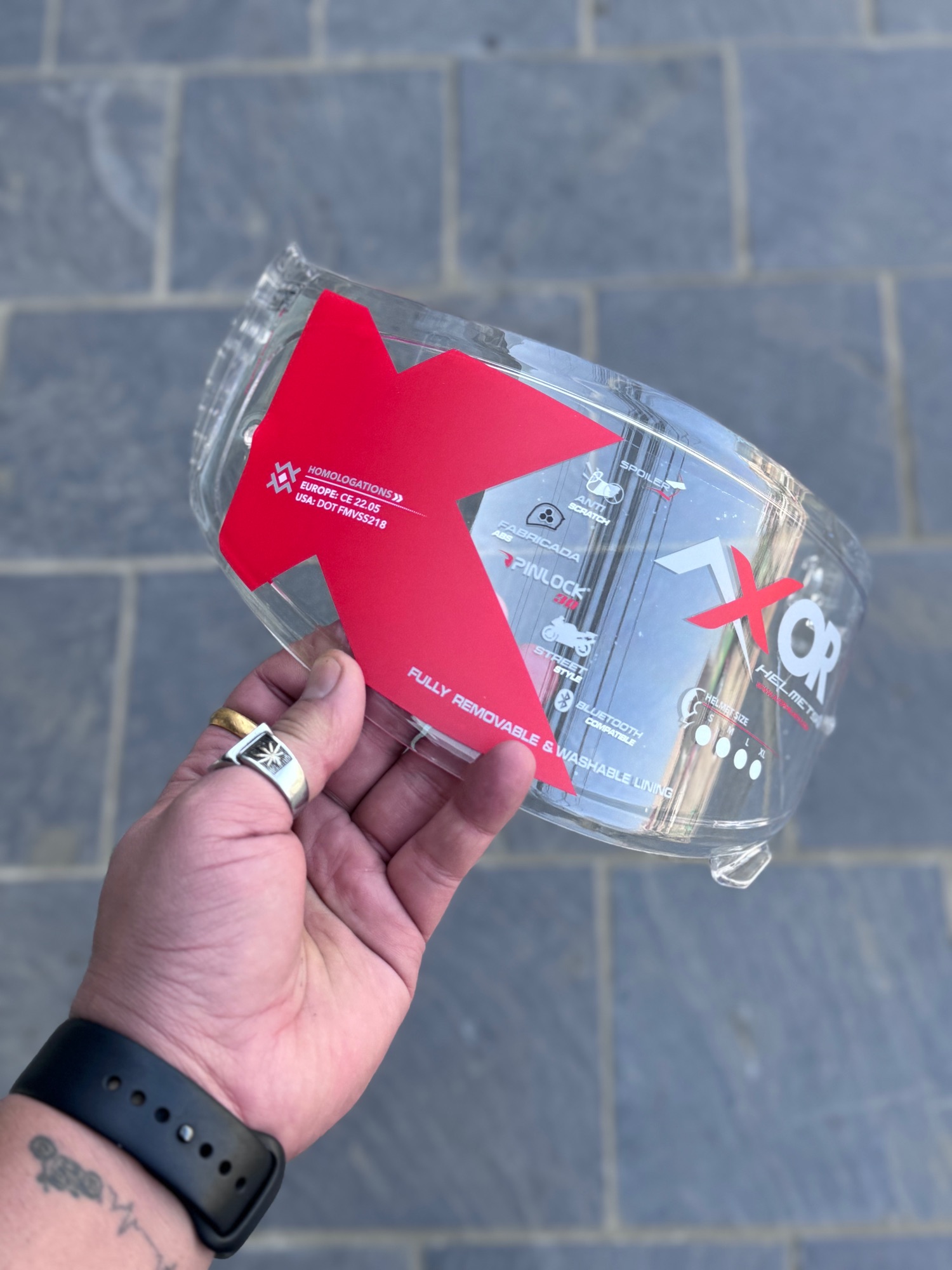 Axor apex Transparent Visor
