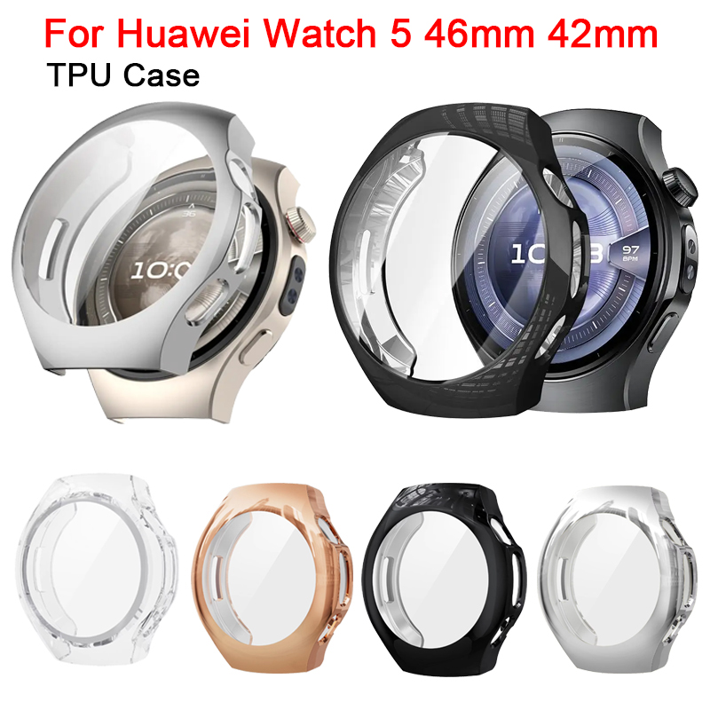 Case+Glass For Huawei Watch Fit 3/4/4 Pro Screen Protector All Around Coverage Protective Bumper Cover Anti-scratch Accessories
