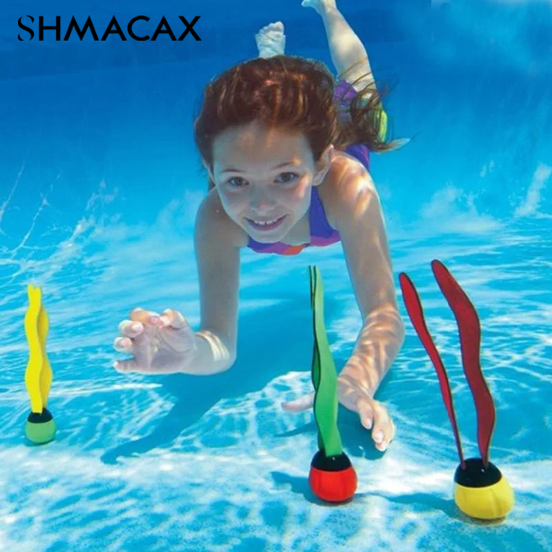 4Pcs Pool Games Sinking Toy Multicolor Cartoon Pool Sinking Toys Creative Swim Dive Toy Set Swimming Pool Accessories