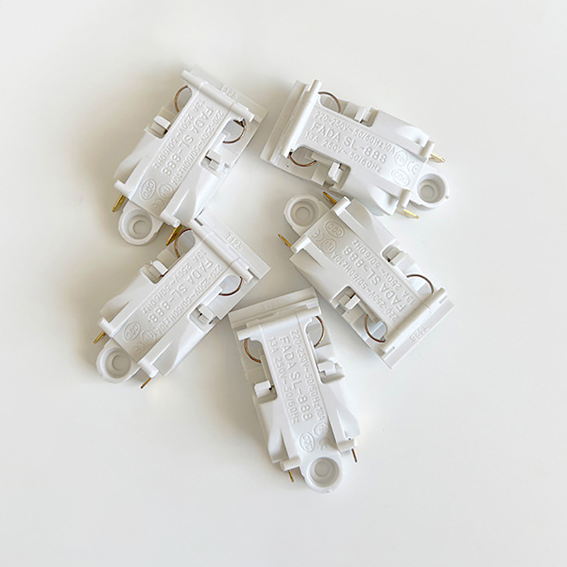 5-Pack High-Power 16A Electric Kettle Switch, Auto Power Cutoff & Temperature Control, White.