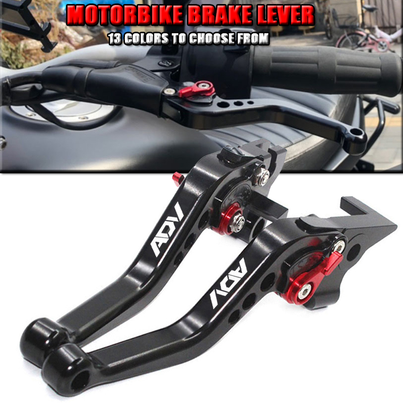 For HONDA ADV150 ADV160 ADV350 ADV 150 160 350 2021-2025 Motorcycle Short Brake Clutch Lever Aluminum CNC Adjustable Brake Lever