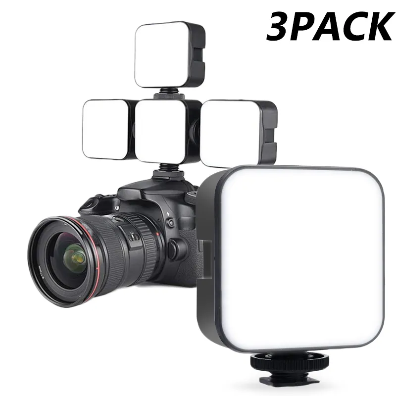 Mini Portable Fill Light LED Video Light Photography Lighting Cell Phone Selfie Livestreaming Fill Lamp Cold and Warm Vlog Lamp