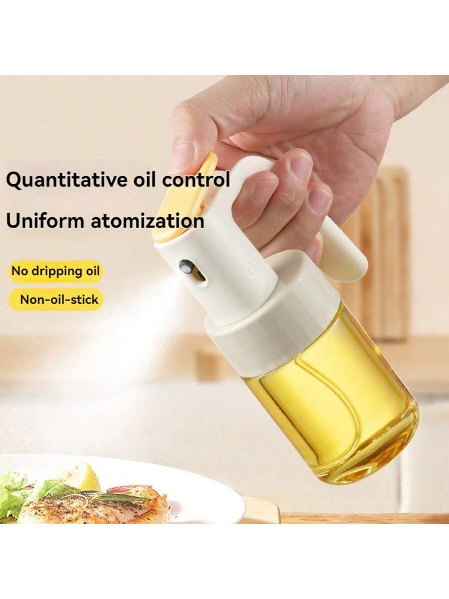 1 pc Sprayer Glass Kitchen Household Air Fryer Spray Bottle Atomized Mist Cooking Oil Spray Bottle Spray Bottle Oil Tank
