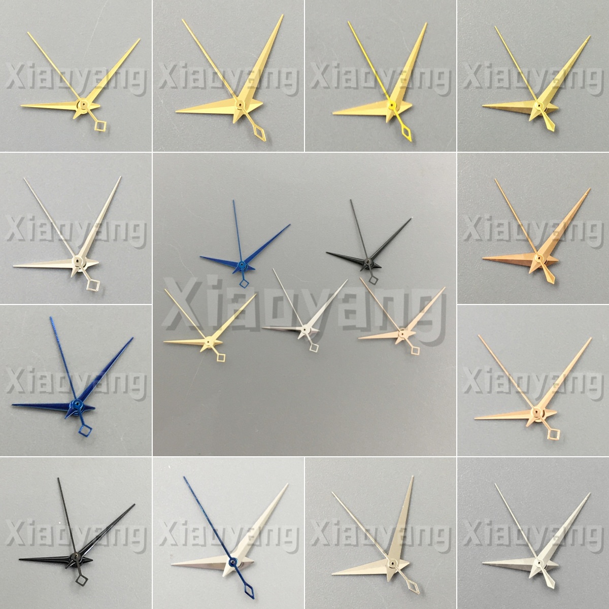 Rose Gold Black Gold Silver Cocktails NH35 Watch Hands Pointers For NH35/NH36/4R/7S Movement Watches Replacement AccessoriesPart