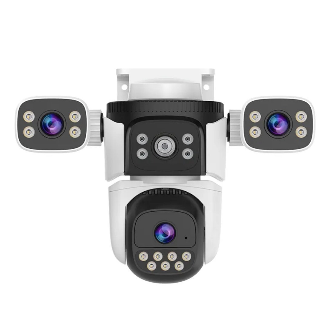 4 lens cctv camera