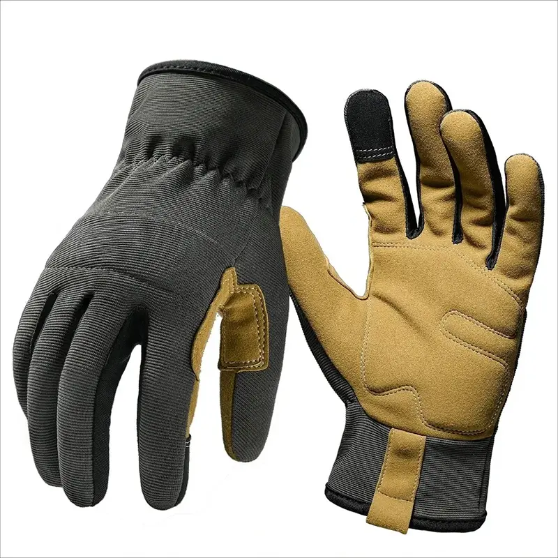 Multi-Purpose Light Duty Work Gloves For Men&Women High Performance Breathable High Dexterity Touch Screen Excellent Grip