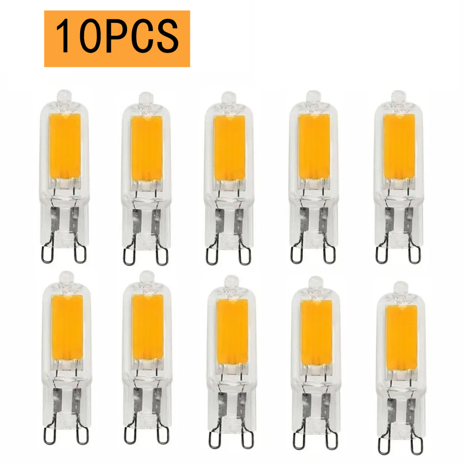 Super Bright G9 LED Light Bulb 7W 9W 12W15W AC 110V/220V Glass Lamp Constant Power Light LED Lighting G9 COB Bulbs Lighting