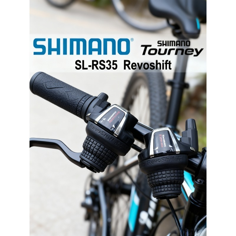 Shimano Original RS35 Bike Derailleurs RevoShift 6/7 Speed MTB Mountain Bike Folding Bicycle Shift Lever SL-RS35 Cycling Shifter