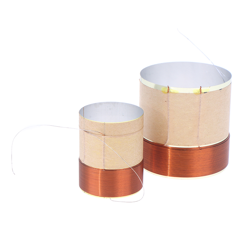 NEW! 1PCS Speaker Voice Coil Braided Copper Lead Bass Voice Coil 2Layers Speaker Aluminum Voice Coil Repair Accessories