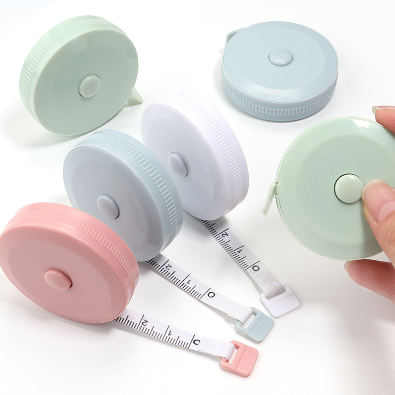 200cm Retractable Soft Tape Measure Flexible Telescopic Self Locking Ruler Customized Centimeter Inch Portable For Human Sewing