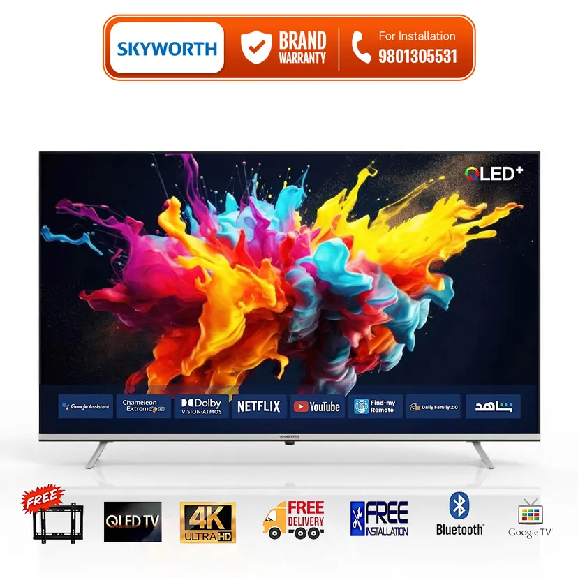 Skyworth 65Q6500G - 65" QLED 4K/UHD Google Smart TV